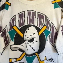 Load image into Gallery viewer, Might Ducks AOP Front T-Shirt (M)
