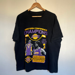 Los Angeles Lakers Western Conference Champions 2010 T-Shirt (L/XL)