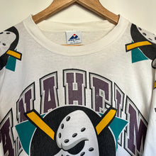 Load image into Gallery viewer, Might Ducks AOP Front T-Shirt (M)
