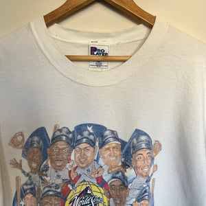 New York Yankees World Series Champions Caricature T-Shirt (XXL)