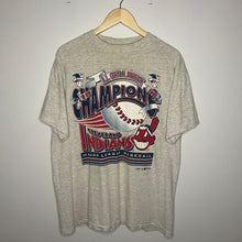 Load image into Gallery viewer, Cleveland Indians &#39;1996 A.L. Central Divison&#39; T-Shirt (L)
