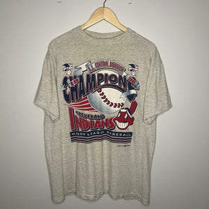 Cleveland Indians '1996 A.L. Central Divison' T-Shirt (L)