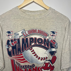 Cleveland Indians '1996 A.L. Central Divison' T-Shirt (L)