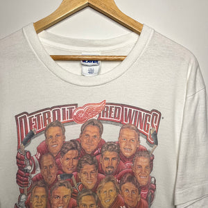 Detroit Redwings Caricature 1997 Stanley Cup Champions T-Shirt (L)