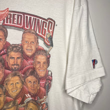 Load image into Gallery viewer, Detroit Redwings Caricature 1997 Stanley Cup Champions T-Shirt (L)
