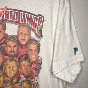 Detroit Redwings Caricature 1997 Stanley Cup Champions T-Shirt (L)