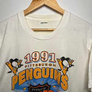 Pittsburgh Penguins 1991 Stanley Cup Finals T-Shirt (S)
