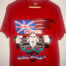 Load image into Gallery viewer, Nigel Mansell 5 Racing T-Shirt (L)
