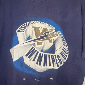 Winnipeg Blue Bombers Canadian Football League T-Shirt (L)
