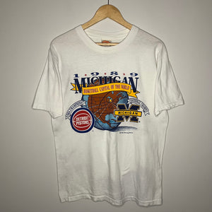1989 Michigan Basketball Capital of the World T-Shirt (M)