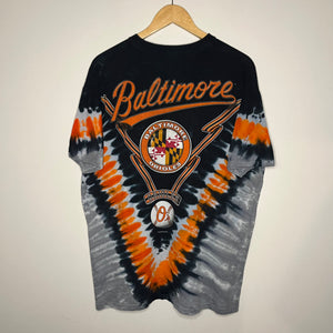 Baltimore Orioles Tie-Dye T-Shirt (L)