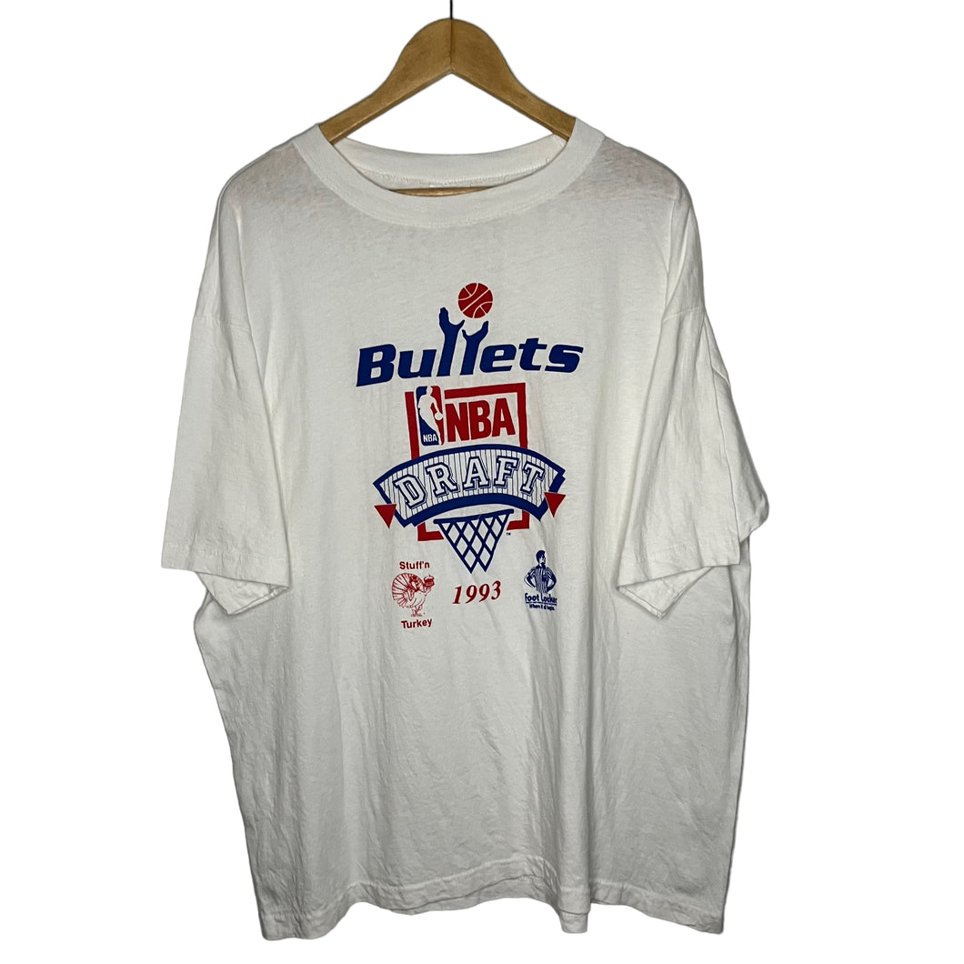 Washington Bullets NBA Draft 1993 T-Shirt (XXL)