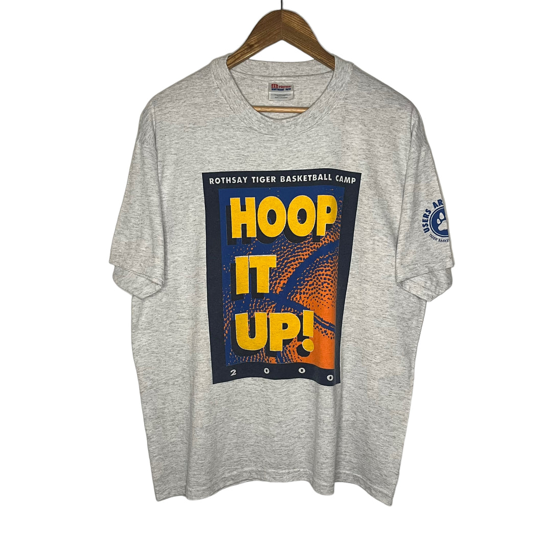 Rothsay Tiger Basketball Camp 'Hoop It Up 2000' T-Shirt (L)