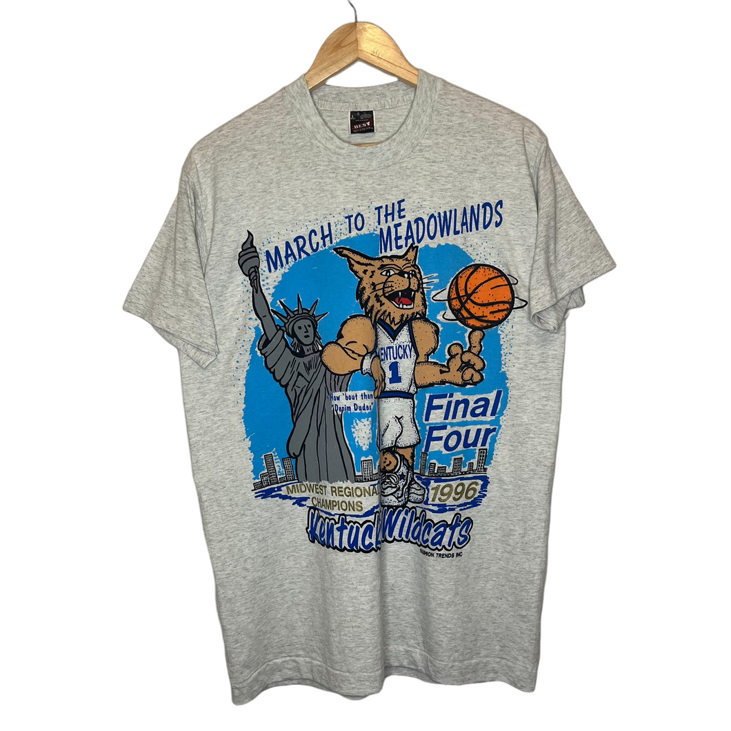 Kentucky Wildcats 'March to the Meadowlands' T-Shirt (M/L)