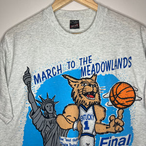 Kentucky Wildcats 'March to the Meadowlands' T-Shirt (M/L)
