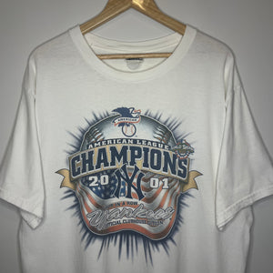 New York Yankees 2001 American League Champions T-Shirt (L)
